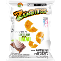 Pellet Zumbitos Bacon Costela com Limão 70g