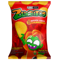 Batata Chips Zumbitos Churrasco 40g