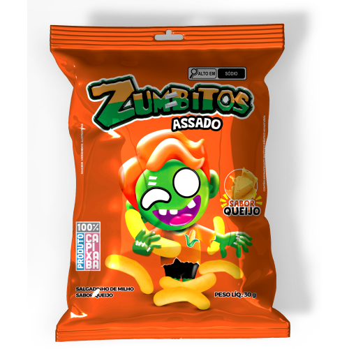 Chips Zumbitos Queijo Parmesão 30g