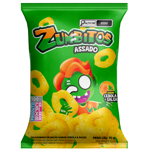 Chips Zumbitos Cebola 70g