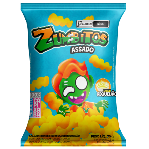 Chips Zumbitos Requeijão 70g